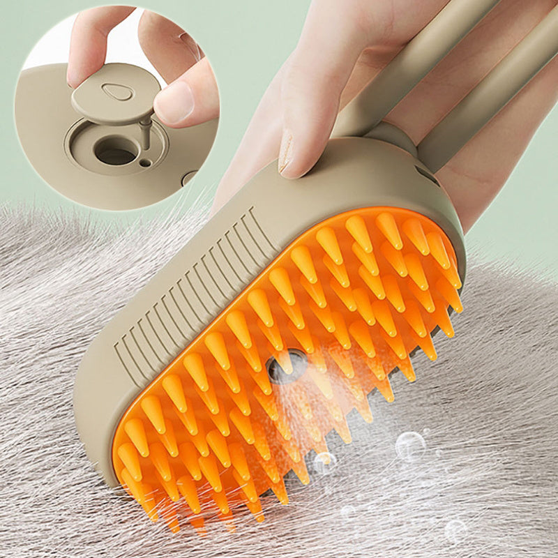 3 IN 1 STEAM BRUSH FOR CATS/DOGS