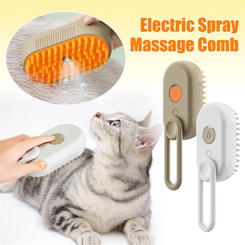 3 IN 1 STEAM BRUSH FOR CATS/DOGS