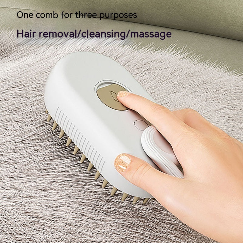 3 IN 1 STEAM BRUSH FOR CATS/DOGS
