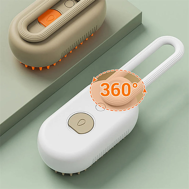 3 IN 1 STEAM BRUSH FOR CATS/DOGS