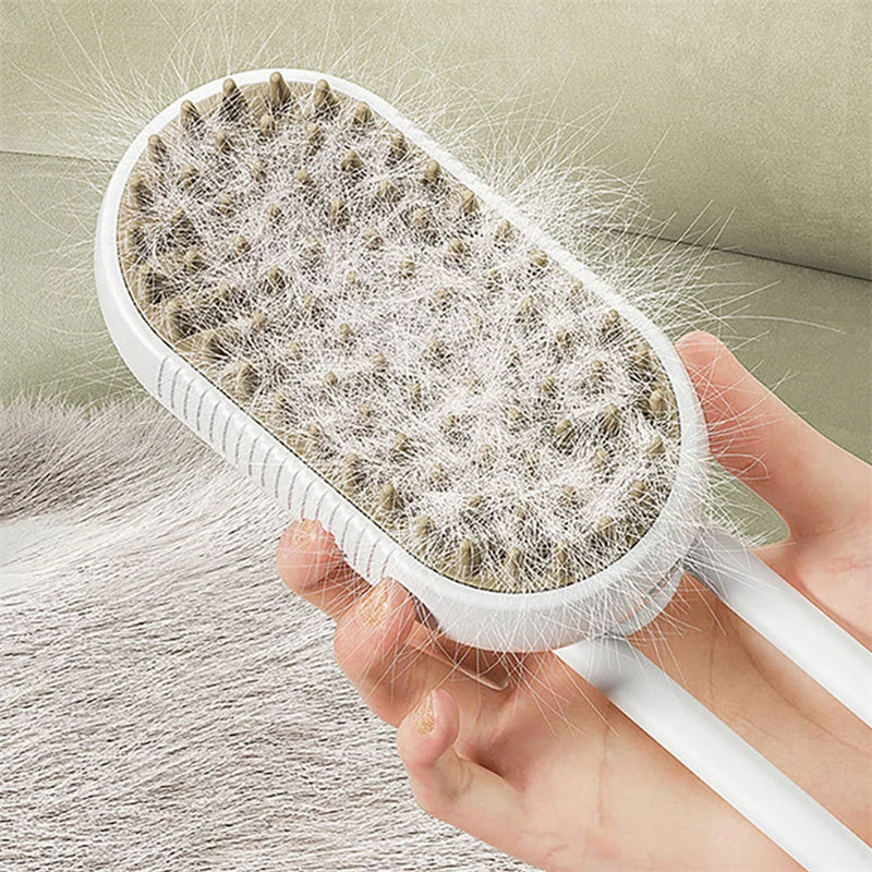 3 IN 1 STEAM BRUSH FOR CATS/DOGS